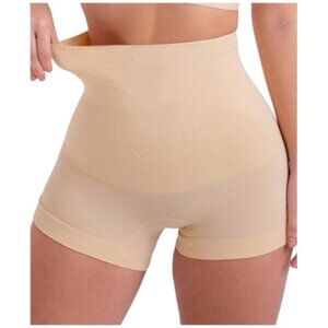 Empetua by Shapermint High-Waisted Shaper Boyshorts, Nude - Size XL